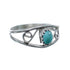 Turquoise Sterling Silver American Indian Ring Size 6-1/2 AX124959